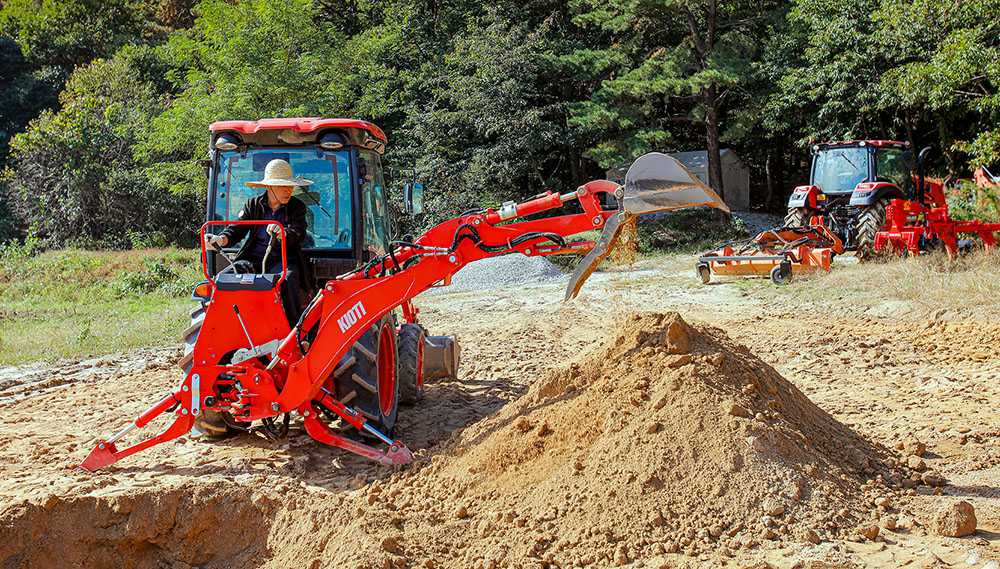 Backhoe Field Action 1