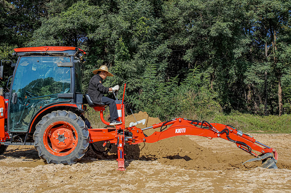 Backhoe Field Action 2