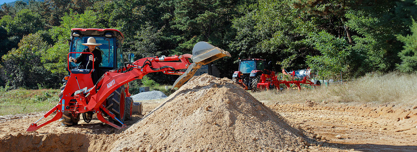 Taesung Backhoe Video