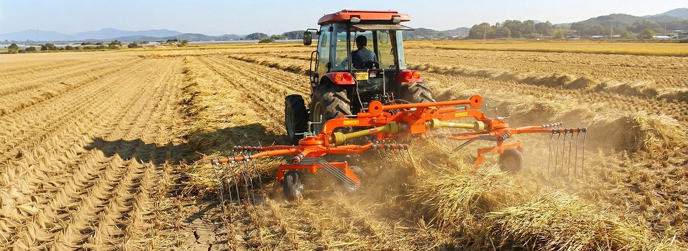 Taesung Rotary Rake Video