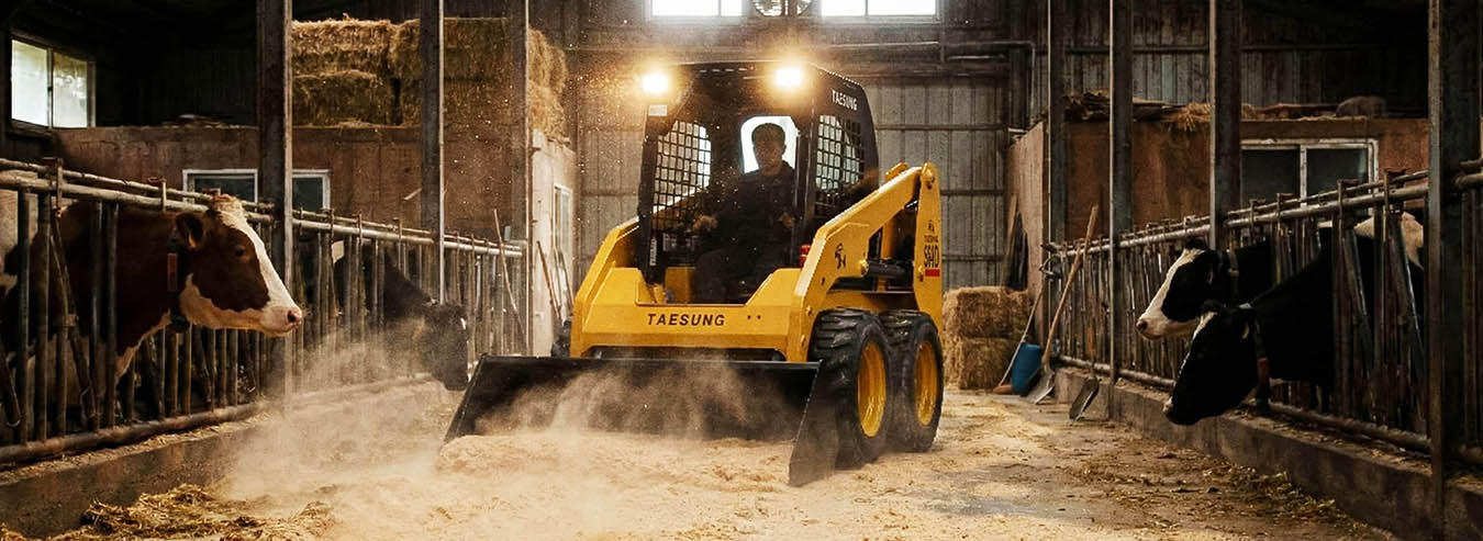 Taesung Skid Loader 648D Video