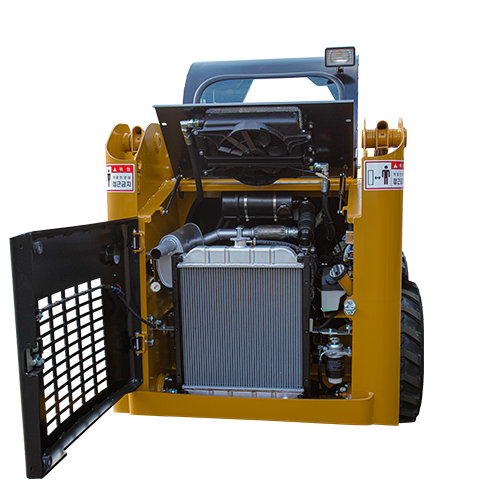 Skid Loader 648D Back View