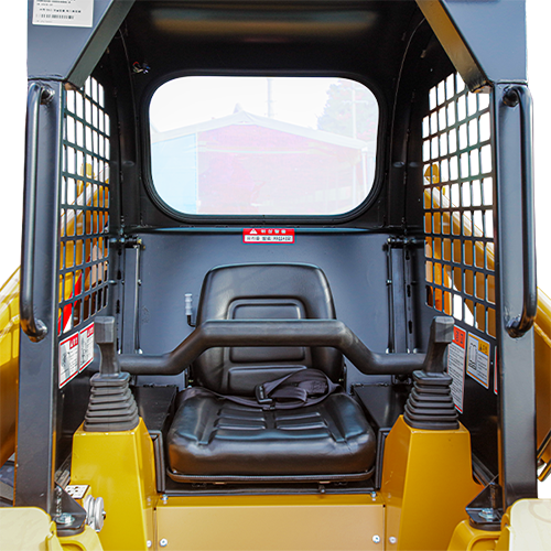 Skid Loader 648D Front View