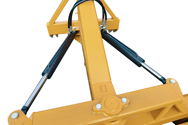 Grader Double Blade Cylinder View